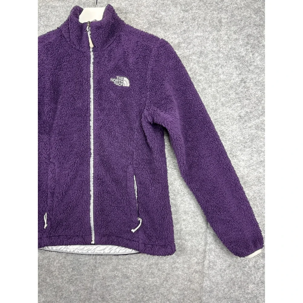 The North Face Osito 2 Fleece Jacket‎ Purple Full Zip Womens Small CXN2 F14